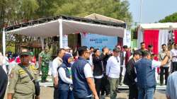 Perkuat Ekonomi dan Jaga Kelestarian Pesisir Pantai Bahak, Koramil Tongas Kawal Dan Amankan Kegiatan Relawan Bakti BUMN