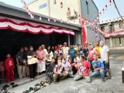 Semangat Gotong Royong Warnai Perayaan HUT Ke-81 RI Bersama Warga Ciracas