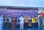 Dandim Bojonegoro Dampingi Menko PMK Hadiri Harlah dan Peresmian Gedung Baru SMPN 1 Padangan