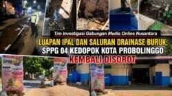 Tim Investigasi Turun ke TKP, Jejak Air dan Tanah Diduga dari SPPG 04 Kedopok