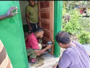 Rehab MCK Hampir Rampung, Satgas TMMD Ke-129 Kodim 1807/Sorong Selatan Tingkatkan Kualitas Sanitasi Warga Kampung Sesor