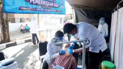 Lanud Sjamsudin Noor Tebar Manfaat di Hari Bakti ke-79 TNI AU Tahun 2026, Ribuan Warga Kalsel Nikmati Layanan Kesehatan Gratis dan Bazar UMKM Murah