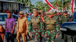 Sang Merah Putih Terbesar di Indonesia Berkibar di Puncak Gunung Cycloop, Koops TNI Habema : Gegap Gempita Damai Persatuan dari Tanah Cenderawasih