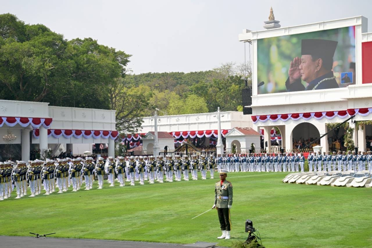 Panglima TNI Hadiri Upacara Peringatan Detik-Detik Proklamasi di Istana Merdeka