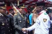 Upacara HUT ke-81 Kemerdekaan RI di Papua Pegunungan Berlangsung Khidmat dan Aman