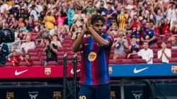 Ekspresi Kesedihan Lamine Yamal di Barcelona Ekspresi Kesedihan Lamine Yamal di Barcelona