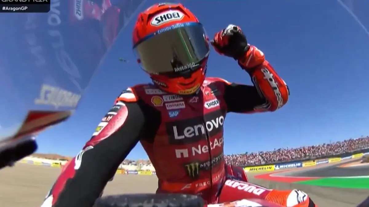 Marc Marquez Menang di MotoGP Aragon 2026 Setelah Pertarungan Ketat Marc Marquez Menang di MotoGP Aragon 2026 Setelah Pertarungan Ketat