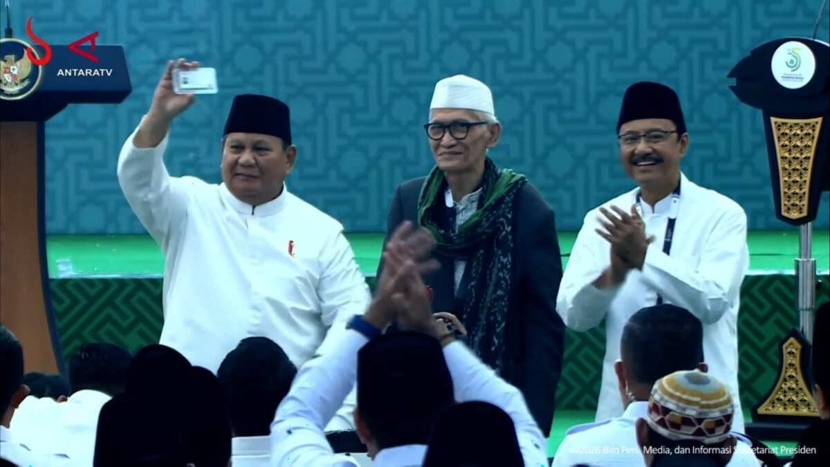 Presiden Prabowo Resmi Menjadi Anggota Nahdlatul Ulama