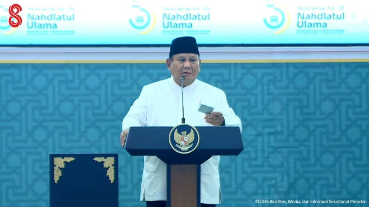 Prabowo Terima Kartu Anggota Nahdlatul Ulama
