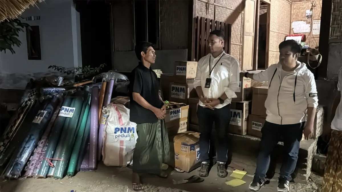 Respon Cepat PNM Peduli terhadap Nasabah di Desa Sade Respon Cepat PNM Peduli terhadap Nasabah di Desa Sade
