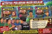 Tempat Perjudian Masih Buka? Warga Kediri Pertanyakan Langkah Penegak Hukum