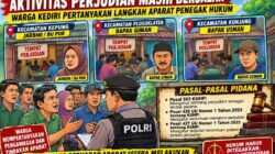 Tempat Perjudian Masih Buka? Warga Kediri Pertanyakan Langkah Penegak Hukum