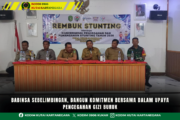Babinsa Sebelimbingan, Bangun Komitmen Bersama dalam Upaya Pencegahan Gizi Buruk