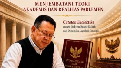 Dari Ruang Kuliah ke Senayan, Bambang Soesatyo Tulis Buku Politik Hukum Konstitusi