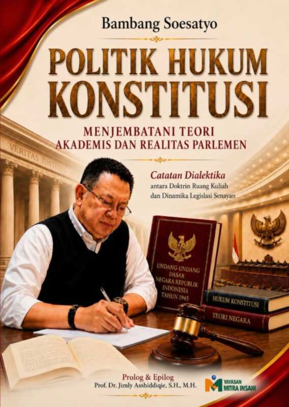 Dari Ruang Kuliah ke Senayan, Bambang Soesatyo Tulis Buku Politik Hukum Konstitusi