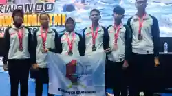 Menggelegar di Surabaya! Kontingen Kodim Bojonegoro Borong Medali di ‘Open Tournament Taekwondo’ Piala Panglima TNI 2026