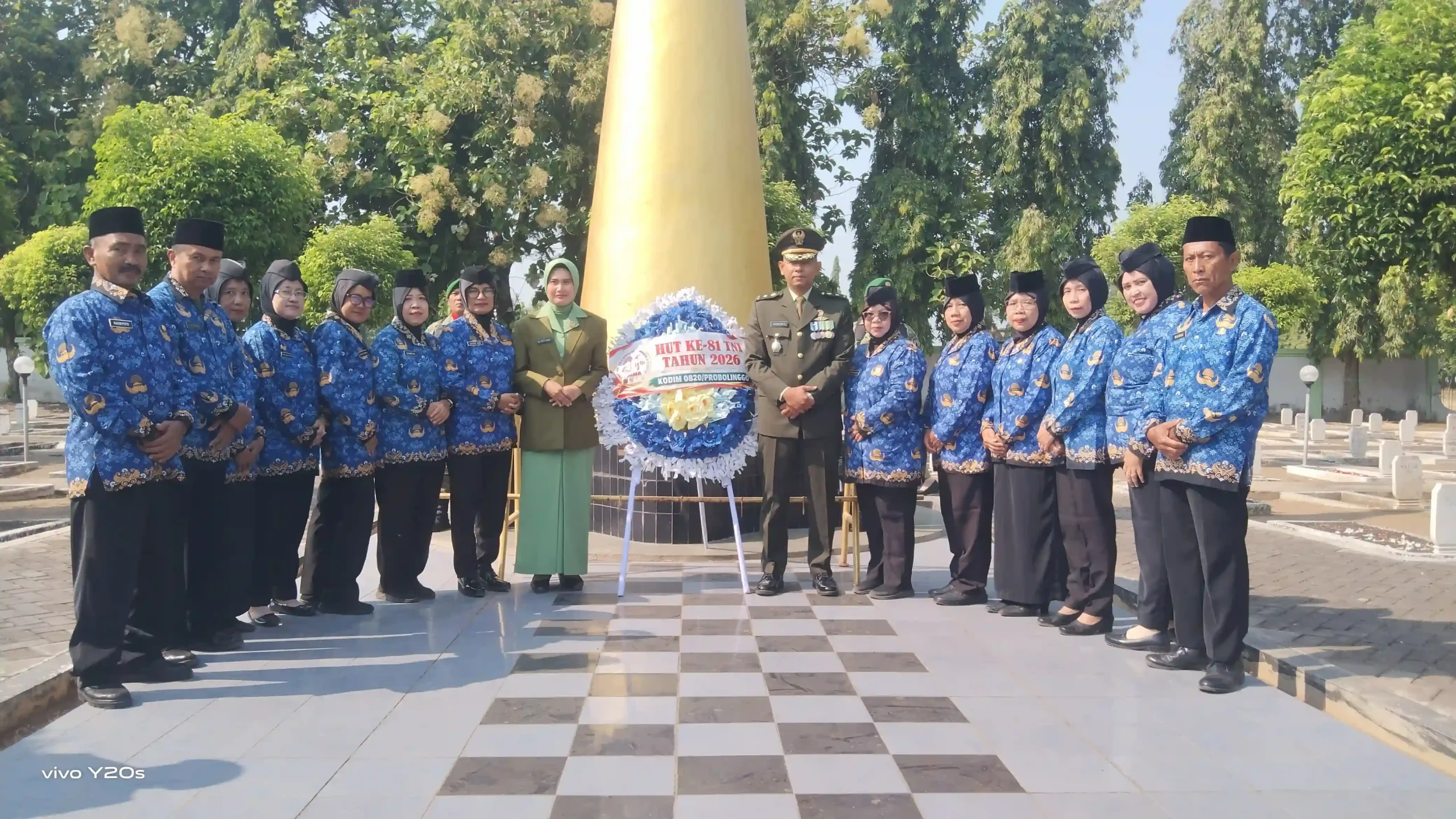 Memperingati HUT Ke 81 TNI, Kodim 0820/Probolinggo Gelar Ziarah Nasional DI Taman Makam Pahlawan Memperingati HUT Ke 81 TNI, Kodim 0820/Probolinggo Gelar Ziarah Nasional DI Taman Makam Pahlawan
