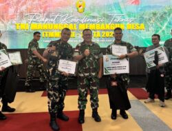 Kodim 1505/Tidore Raih Juara III Lomba Karya Jurnalistik Kategori Media Sosial TMMD Ke-129