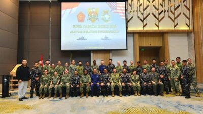 Pre-Sail Conference Sinkronkan Unsur Laut TNI dan US Navy Laksanakan Misi Navfor SGS 2026 Pre-Sail Conference Sinkronkan Unsur Laut TNI dan US Navy Laksanakan Misi Navfor SGS 2026