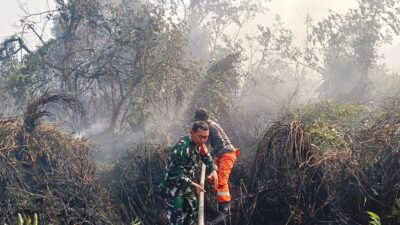 BABINSA BERSAMA TIM GABUNGAN PADAMKAN KARHUTLA DI RAWA MAKMUR BABINSA BERSAMA TIM GABUNGAN PADAMKAN KARHUTLA DI RAWA MAKMUR