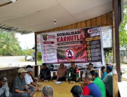 BABINSA GUNUNG PANJANG AJAK WARGA PERKUAT KESIAPSIAGAAN CEGAH KARHUTLA