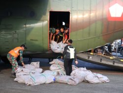 Hercules TNI AU Mendarat di Lanud Sjamsudin Noor Bawa Kekuatan Baru dari Kemhan RI, Penanganan Karhutla Kalimantan Selatan Kian Diperkuat