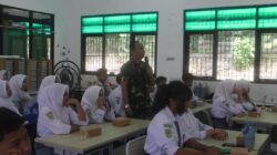 EDUKASI PENCEGAHAN KARHUTLA, TIM MABES TNI SAMBANGI SMKN 19 SAMARINDA