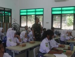 EDUKASI PENCEGAHAN KARHUTLA, TIM MABES TNI SAMBANGI SMKN 19 SAMARINDA