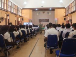 Cegah Karhutla ,TIM Penyuluh  Mabes TNI Edukasi 260 Siswa SMK SPP Negeri Samarinda