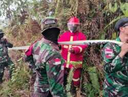 Penanganan Karhutla di Wilayah Kalbar Terus Membaik, Titik Api Turun