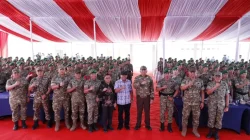 Wapang TNI Tinjau Kesiapan Yonif TP di Sumedang dan Majalengka