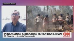 Penanganan Kebakaran Hutan dan Lahan di Banjarbaru