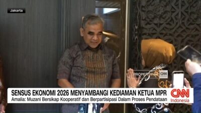 Kedatangan Sensus Ekonomi 2026 di Rumah Ketua MPR Kedatangan Sensus Ekonomi 2026 di Rumah Ketua MPR