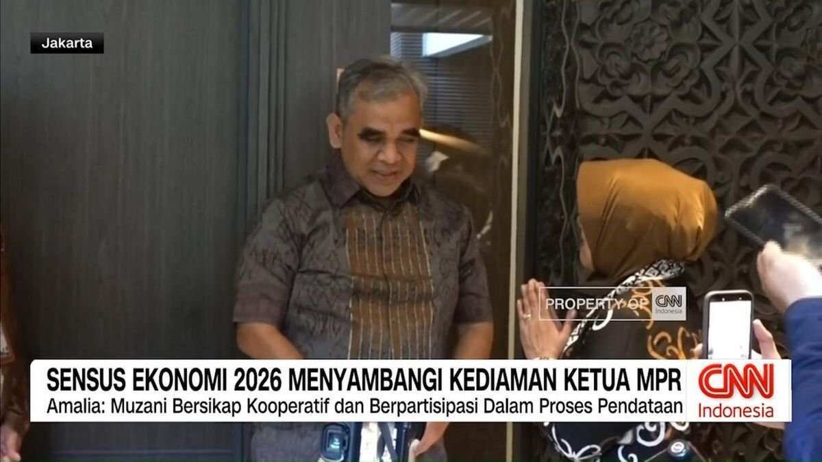Kedatangan Sensus Ekonomi 2026 di Rumah Ketua MPR Kedatangan Sensus Ekonomi 2026 di Rumah Ketua MPR