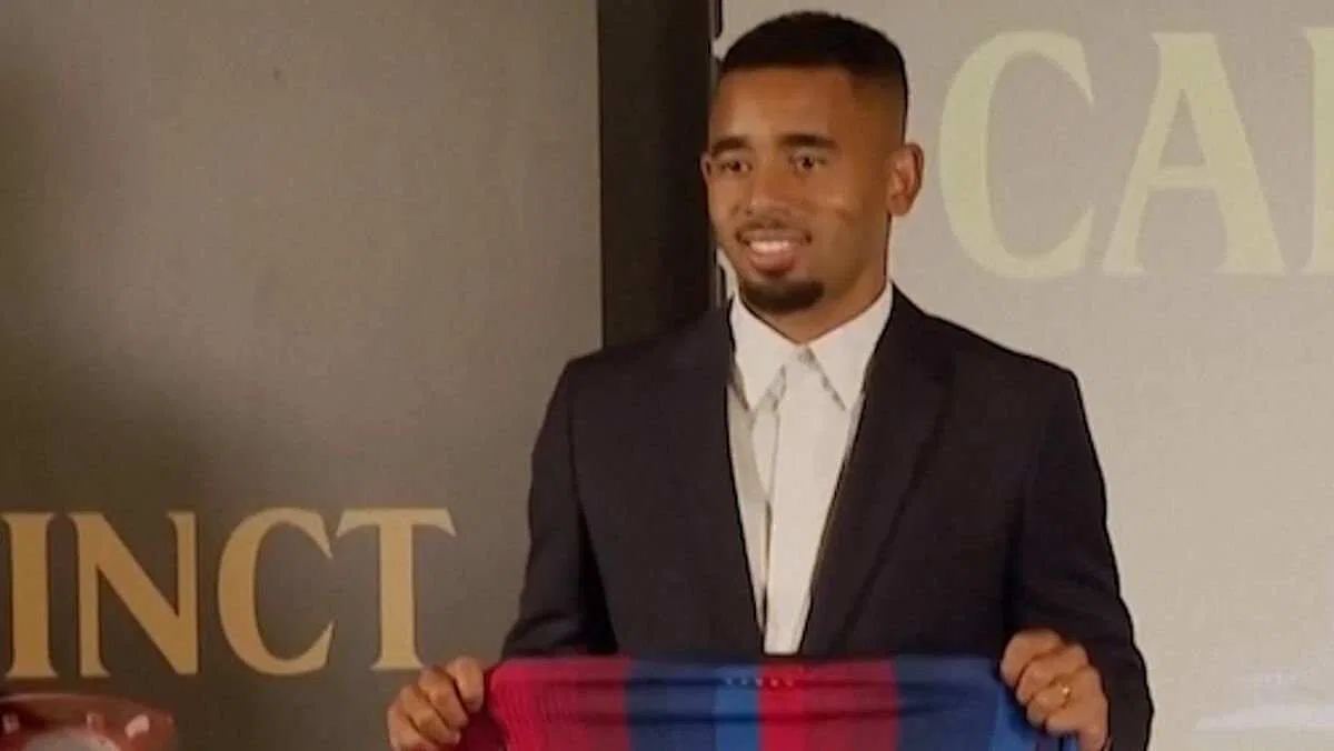 Gabriel Jesus Resmi Bergabung dengan Barcelona: Apa Kata Sang Penyerang?