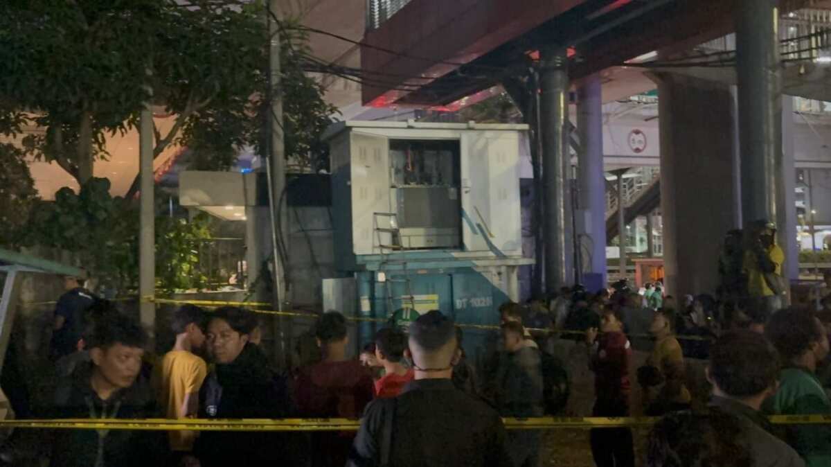 Penemuan Mayat Pria di Gardu Listrik LRT Pancoran