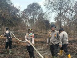 112 Tersangka Kasus Karhutla Ditetapkan oleh Polri
