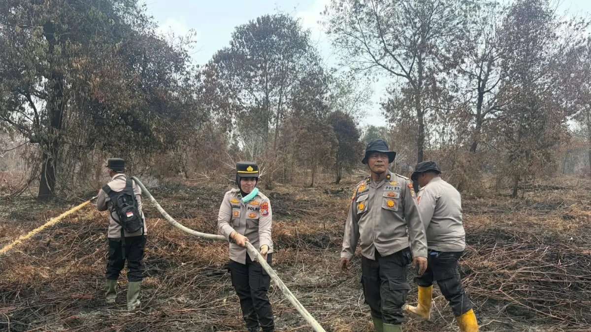 112 Tersangka Kasus Karhutla Ditetapkan oleh Polri