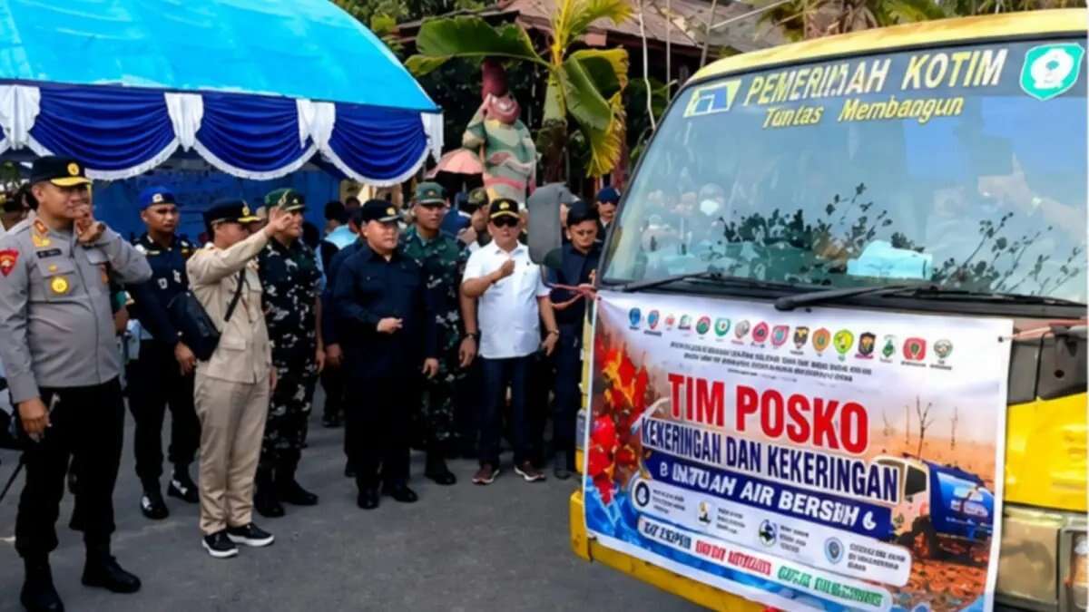 Distribusi Air Bersih untuk Kesehatan Warga Kalimantan Tengah