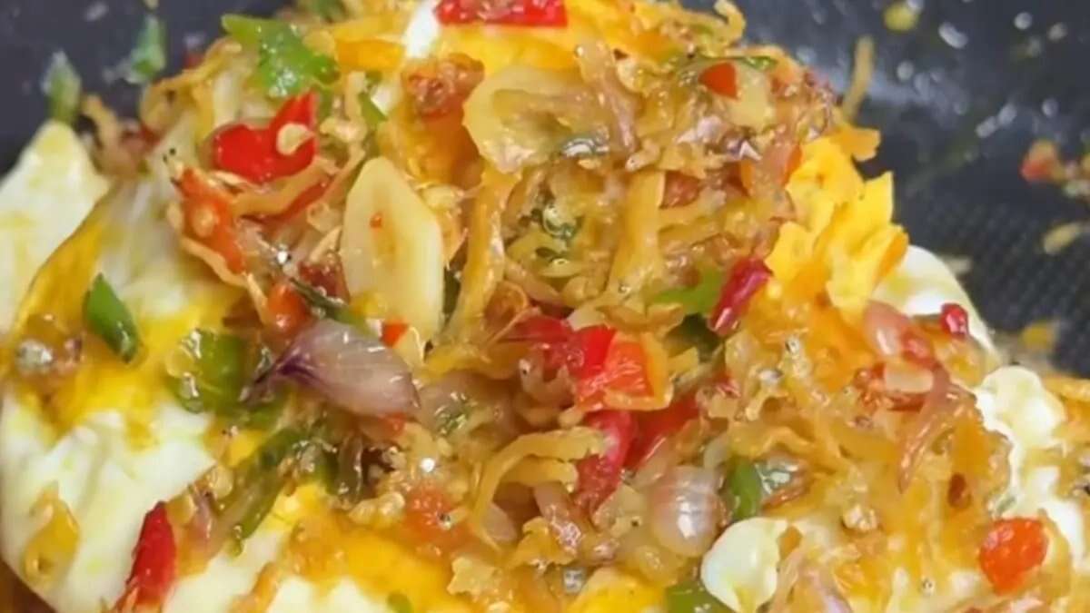 Resep Telur Pedas Teri yang Menggugah Selera