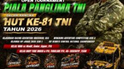 Turnamen Offroad Piala Panglima TNI di Bandung