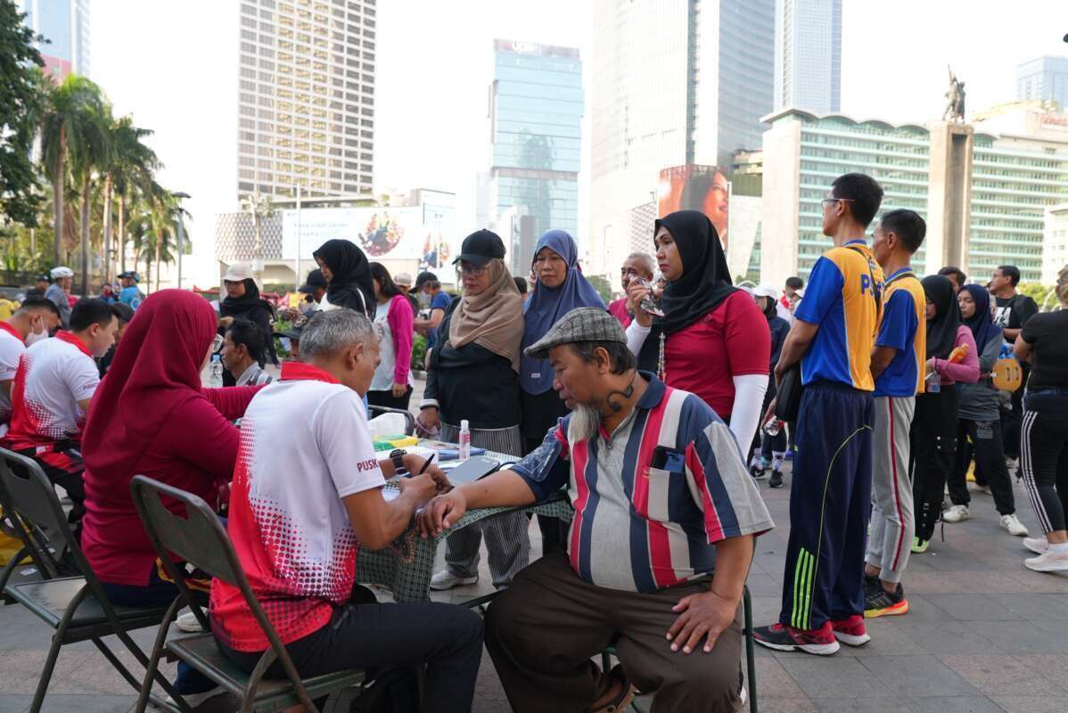 Bhakti Kesehatan TNI Menyambut HUT ke-81 di Jakarta