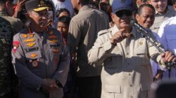 Pemantauan Penanganan Gempa Flores oleh Presiden Prabowo