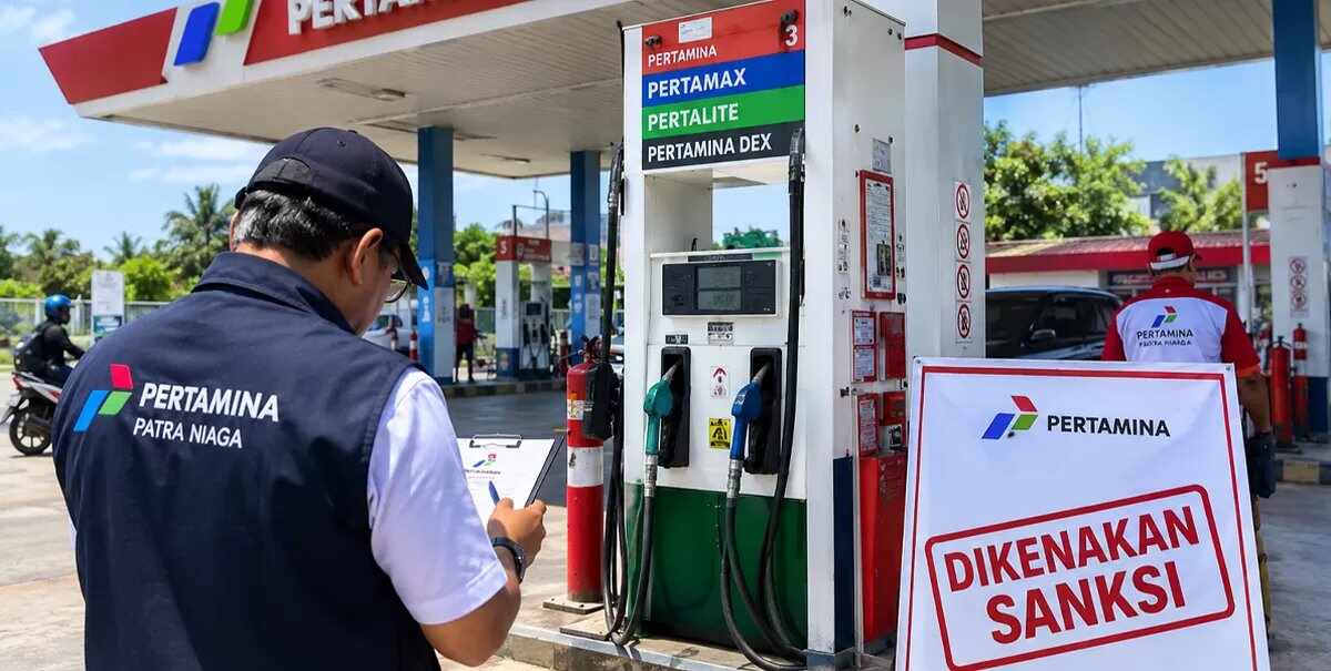 Sanksi Terhadap 139 SPBU di Bali, NTB, dan NTT