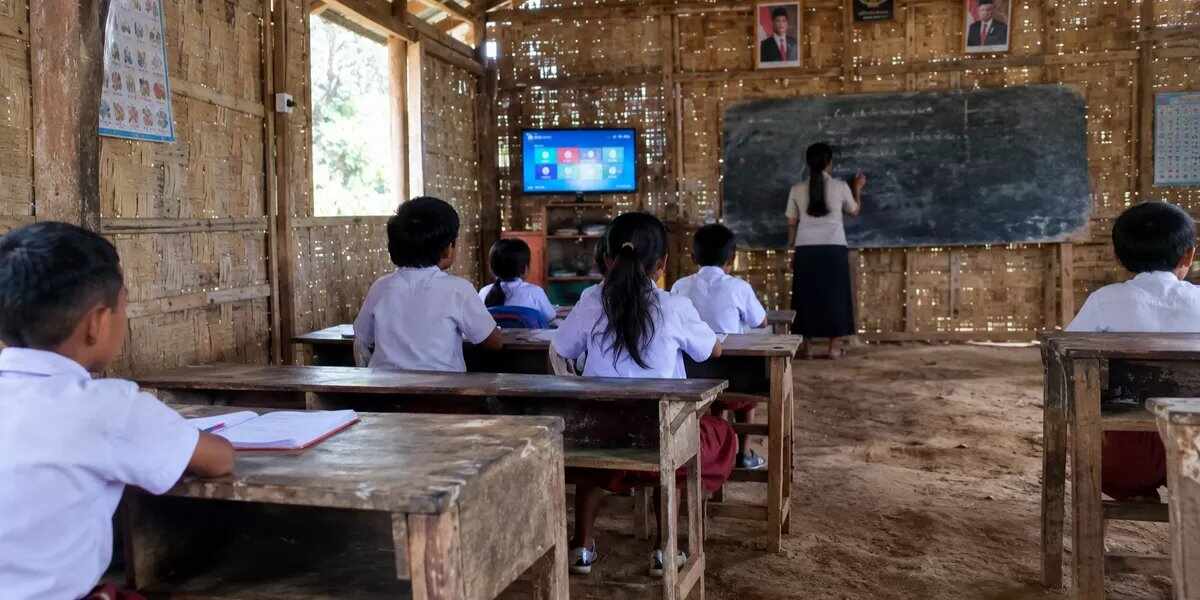 Kondisi Memprihatinkan SDN Mboeng di Manggarai Timur
