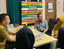 Pemantauan Pos Bantuan Hukum di Kelurahan 10 Ilir oleh Kemenkum Sumsel