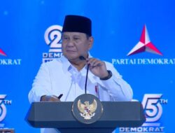Pujian Prabowo untuk SBY di HUT Partai Demokrat
