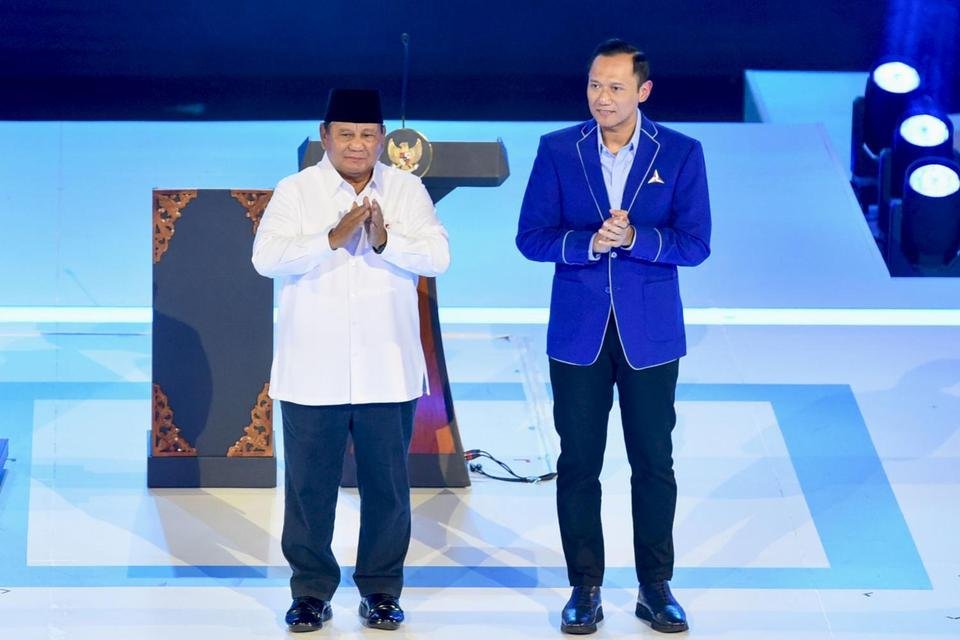 Perayaan HUT Ke-25 Partai Demokrat dan Ucapan Terima Kasih dari Prabowo