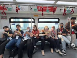 Pengujian Awal LRT Jakarta Rute Kelapa Gading-Manggarai