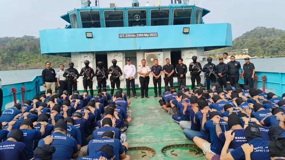 Pemindahan 123 Narapidana ke Nusakambangan: Langkah Penataan yang Tepat